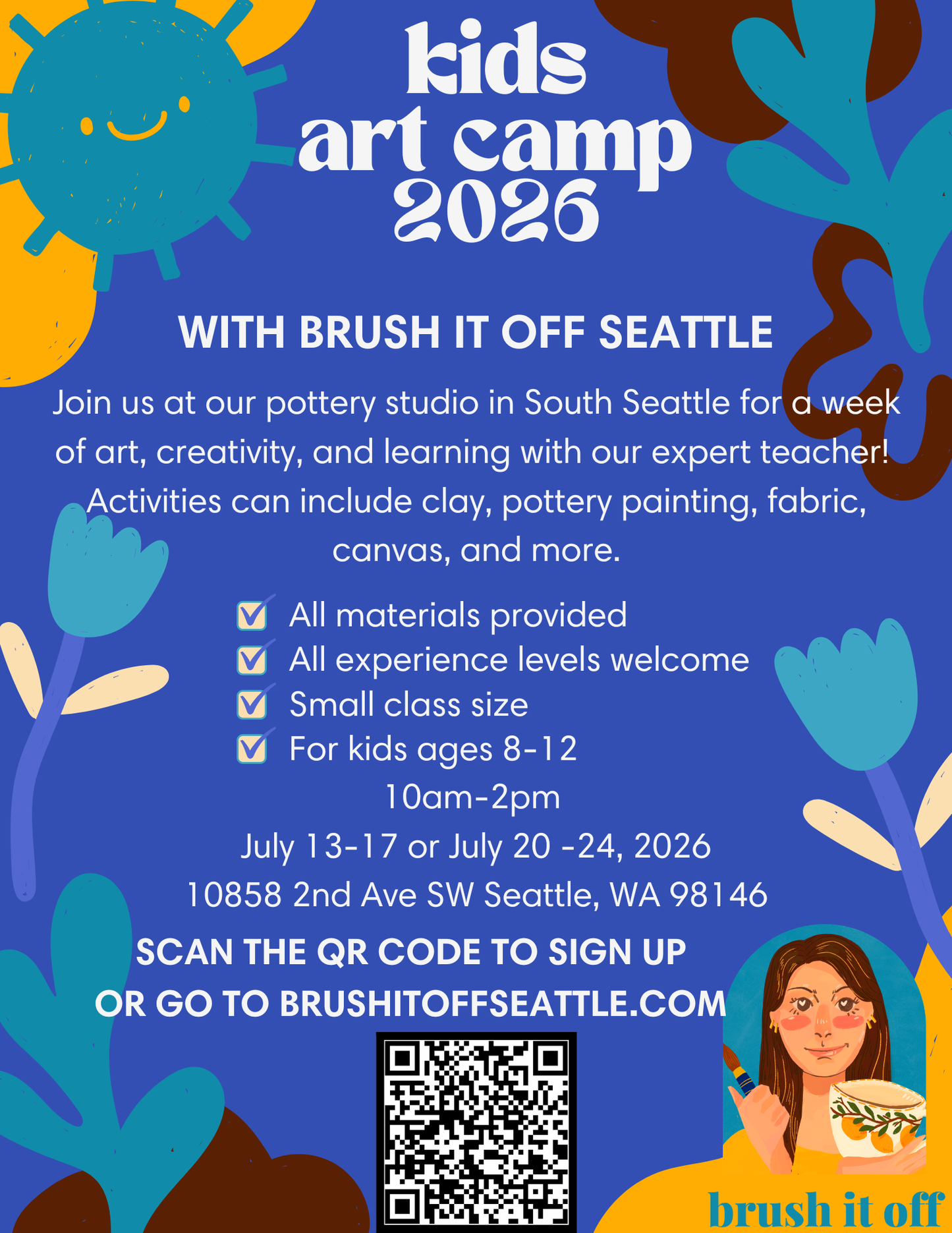 Art Camp 2026 Remaining Registration Fee