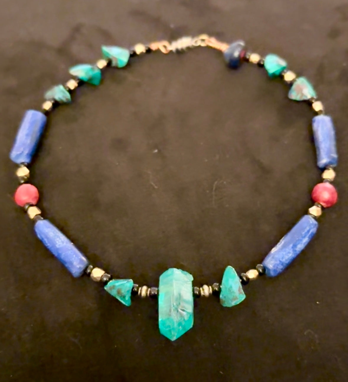 Green "Gems" Necklace