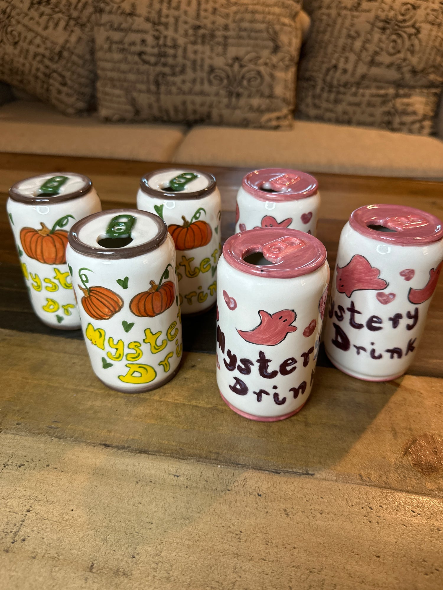 Mystery Drinks. Celebrating Fall and Halloween.