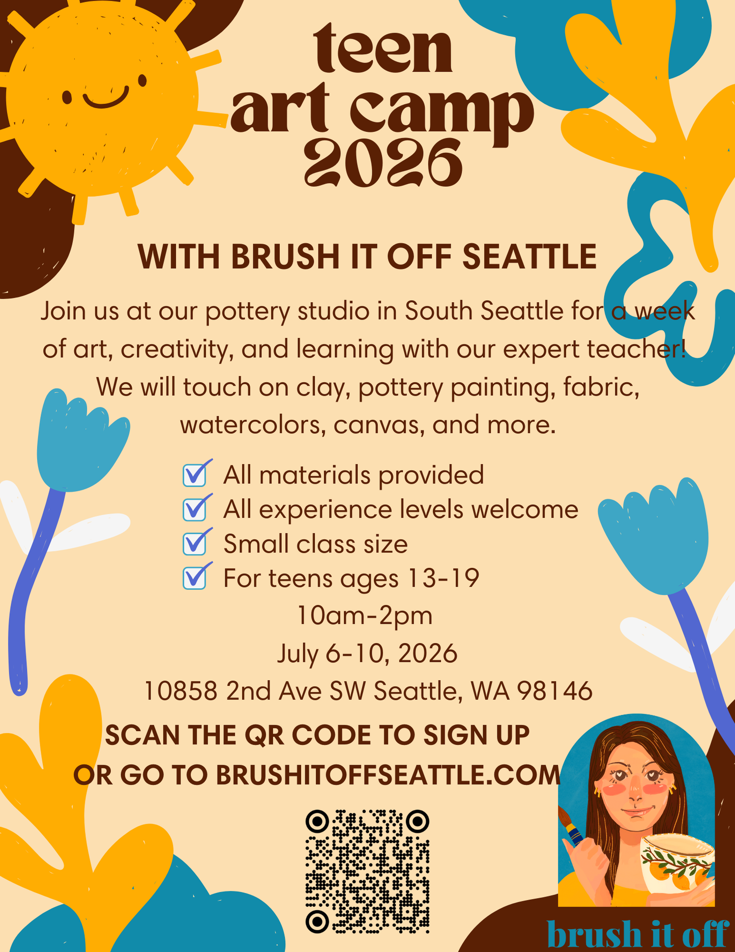 Teen Art Camp 2026