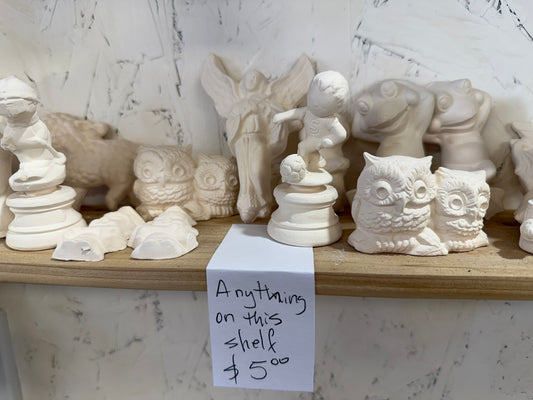 Anything on this shelf 5