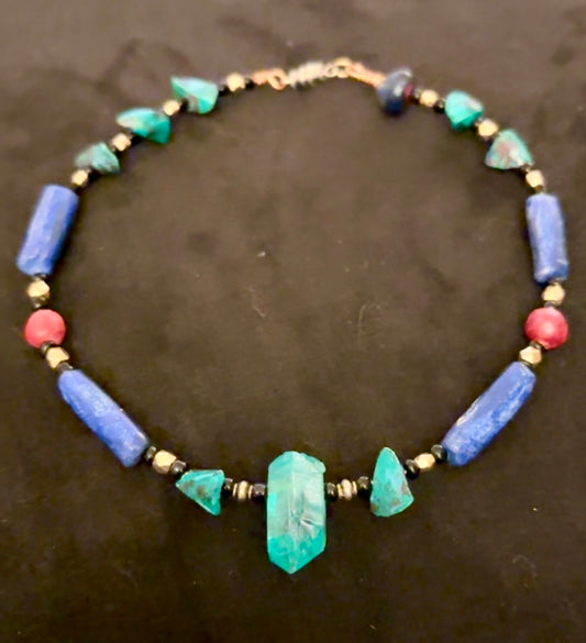 Green "Gems" Necklace